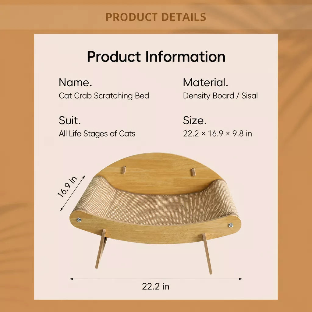 Sisal Cat Scratcher Lounge Bed