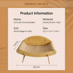 Sisal Cat Scratcher Lounge Bed
