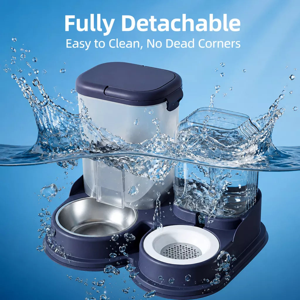 Non-Electric Pet Water Dispenser for Cats & Dogs
