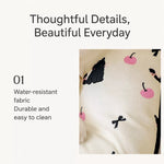 Cotton-Linen Pet Bed Cushion for Small Pets