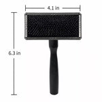 Pet Slicker Brush for Cats and Dogs – Long-Hair Grooming Tool