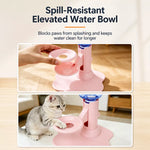 Adjustable Plastic Cat Water Dispenser