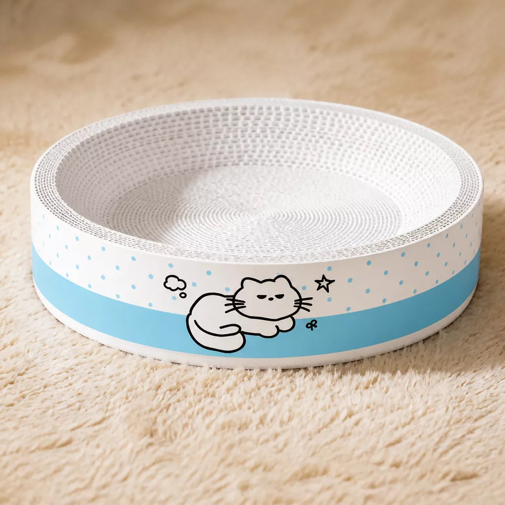 Corrugated Cardboard Cat Scratcher Lounge