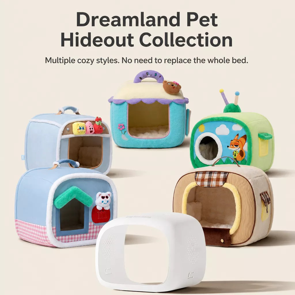Corduroy Pet Bed with Removable Cover