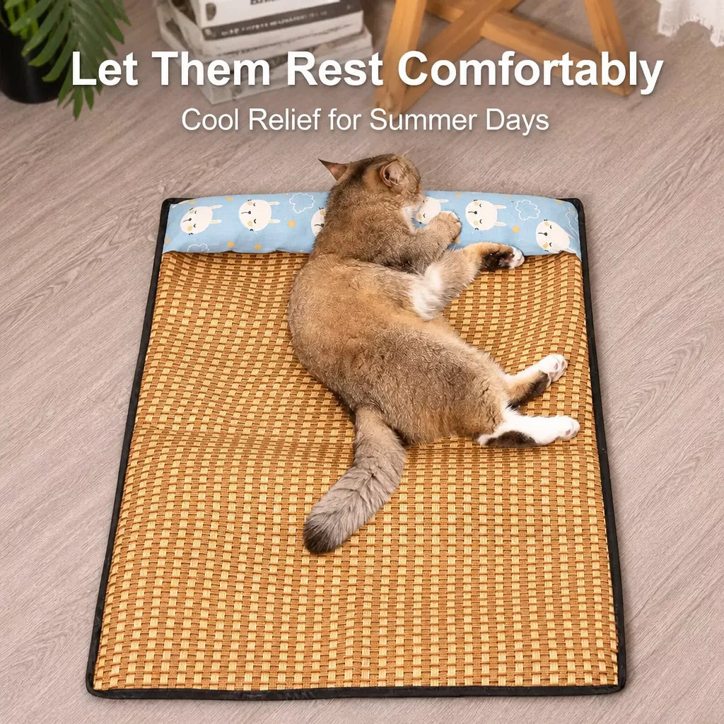 Foam Pillow Mat Pet Bed for Cats and Dogs