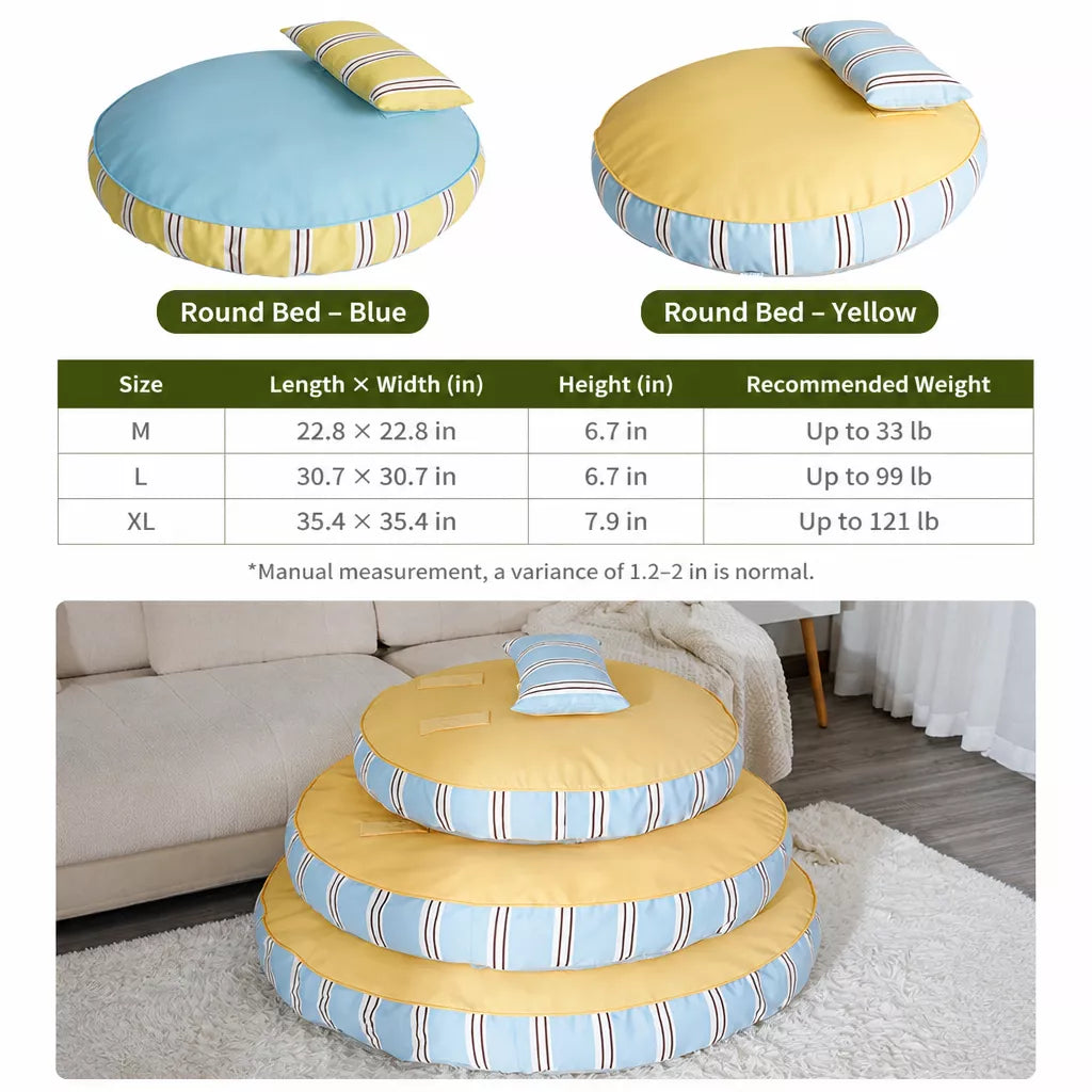 Striped Pet Beds and Mats
