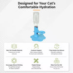 Adjustable Plastic Cat Water Dispenser