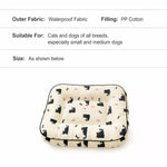 Cotton-Linen Pet Bed Cushion for Small Pets