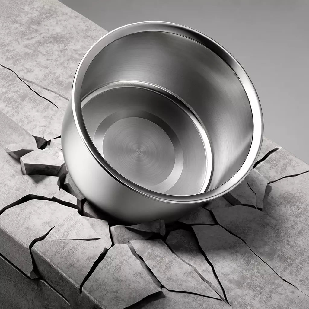 Elevated Stainless Steel Pet Bowl Stand for Dogs and Cats