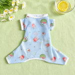 Four-Leg Dog Shirt with Cartoon Print