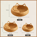 Woven Cat Beds for Cats & Small Dogs