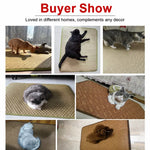 Woven Rattan Pet Mat for Cats and Dogs – Crate or Floor Use
