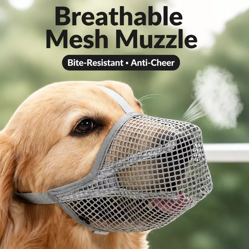 Breathable Mesh Dog Muzzle