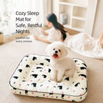 Cotton-Linen Pet Bed Cushion for Small Pets