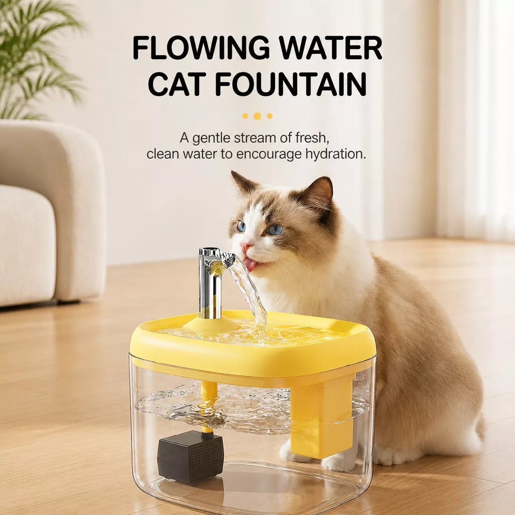 Automatic Pet Water Fountain for Cats and Dogs