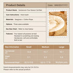Woven Cat Beds for Cats & Small Dogs