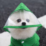 Waterproof Four-Leg Raincoat for Small Dogs