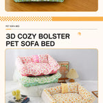 All-Season Pet Bed for Cats and Small to Medium Dogs