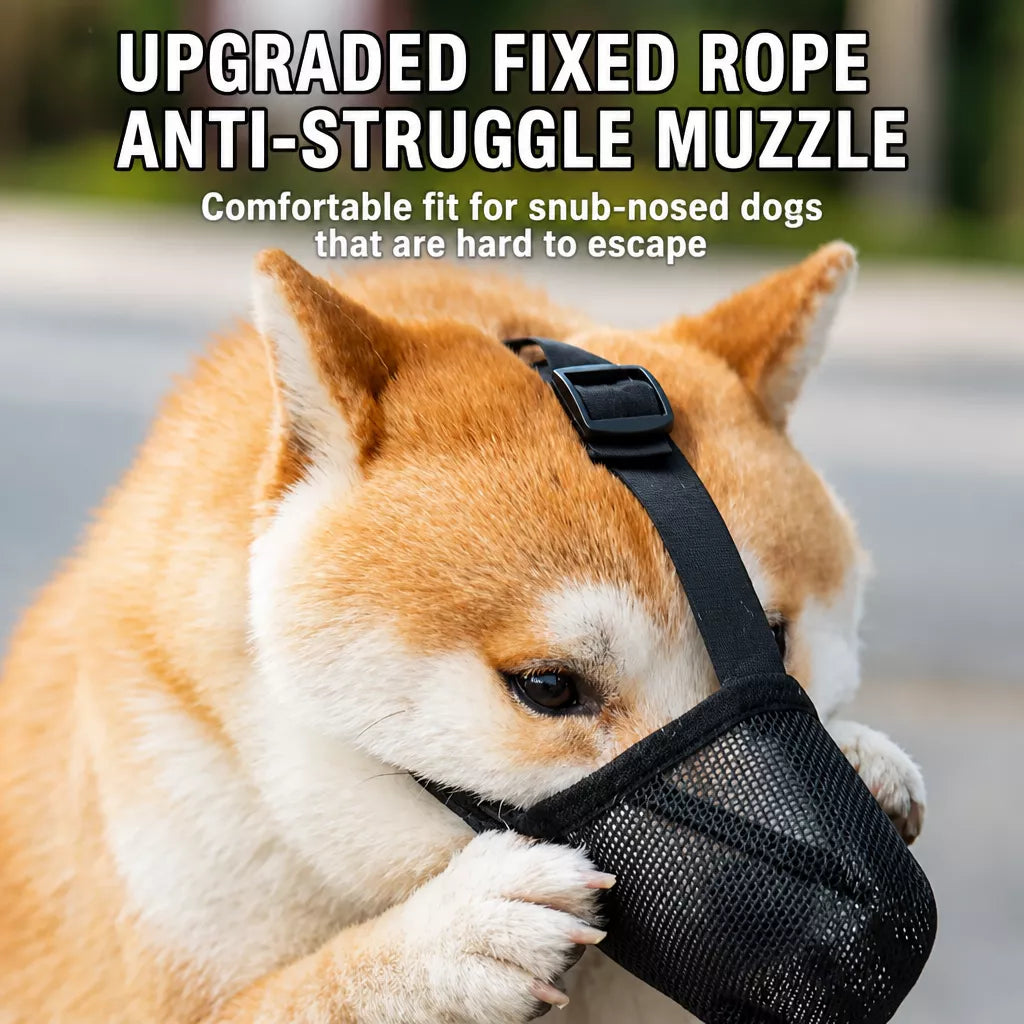 Breathable Mesh Dog Muzzle
