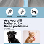 Double-Sided Dematting & Grooming Brush for Dogs and Cats