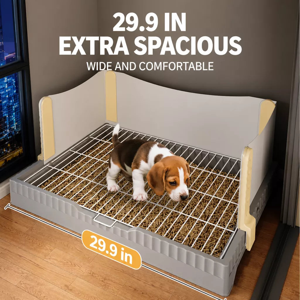Plastic Dog Potty Tray for Home Potty Routines
