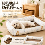 Washable Reversible Pet Bed for Small Dogs and Cats