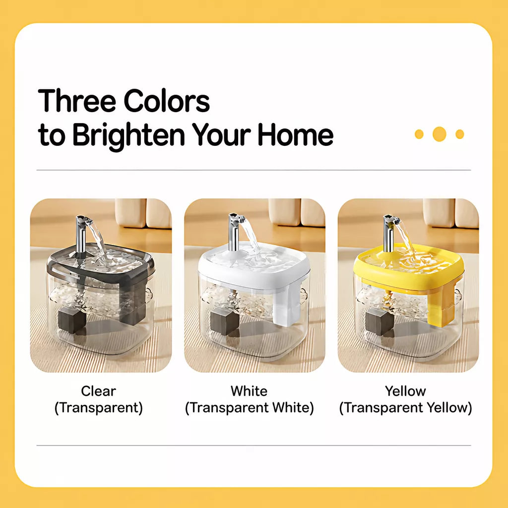 Automatic Pet Water Fountain for Cats and Dogs