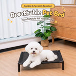 Elevated Portable Pet Bed with Removable, Washable Cover