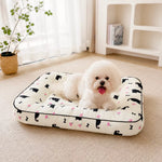 Cotton-Linen Pet Bed Cushion for Small Pets