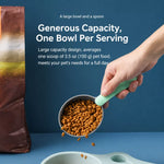 Pet Food Measuring Scoop with Bag Clip