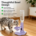 Adjustable Plastic Cat Water Dispenser