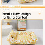 All-Season Pet Bed for Cats and Small to Medium Dogs