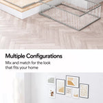Indoor Dog Playpen with Double Doors, 23.6-Inch High