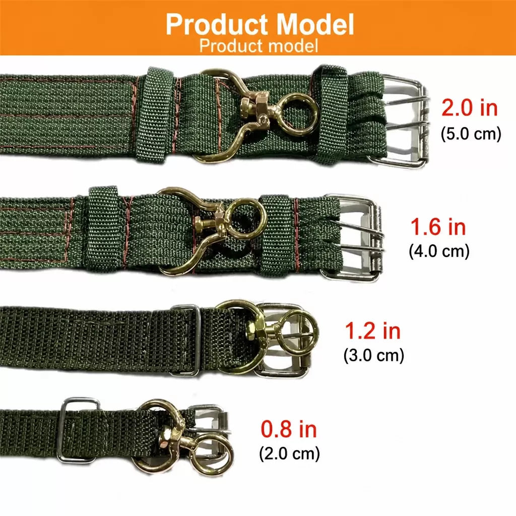 Adjustable Nylon Dog Collar