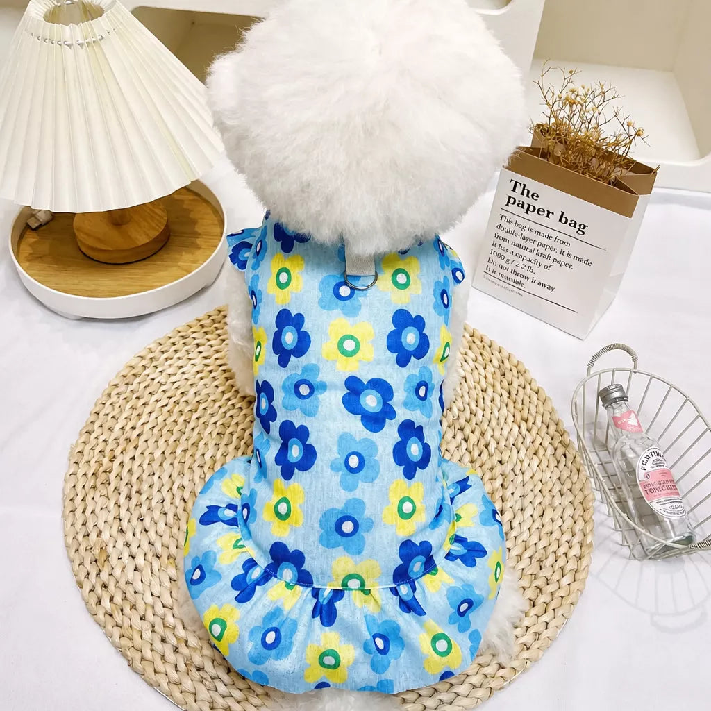 Mesh Pet Dress for Dogs and Cats