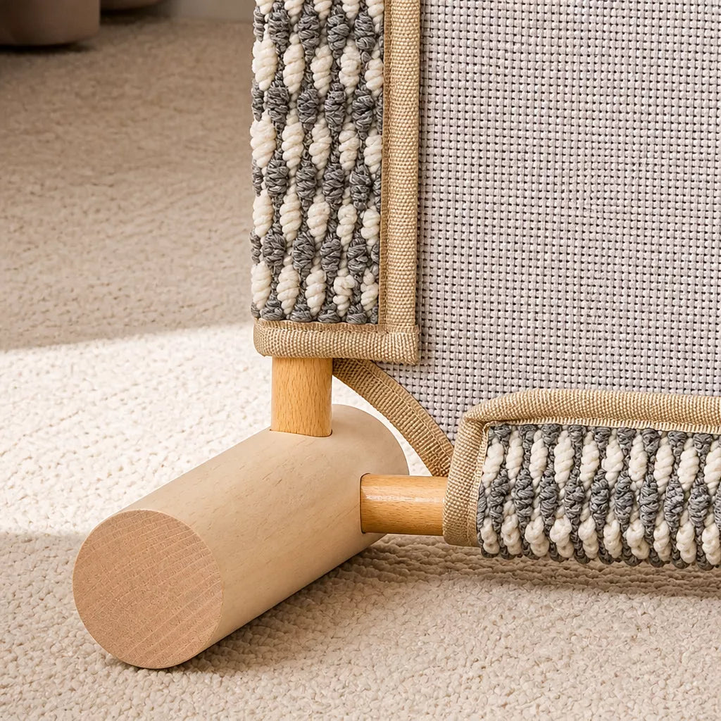 Elevated Cat Bed with Scratching Surface