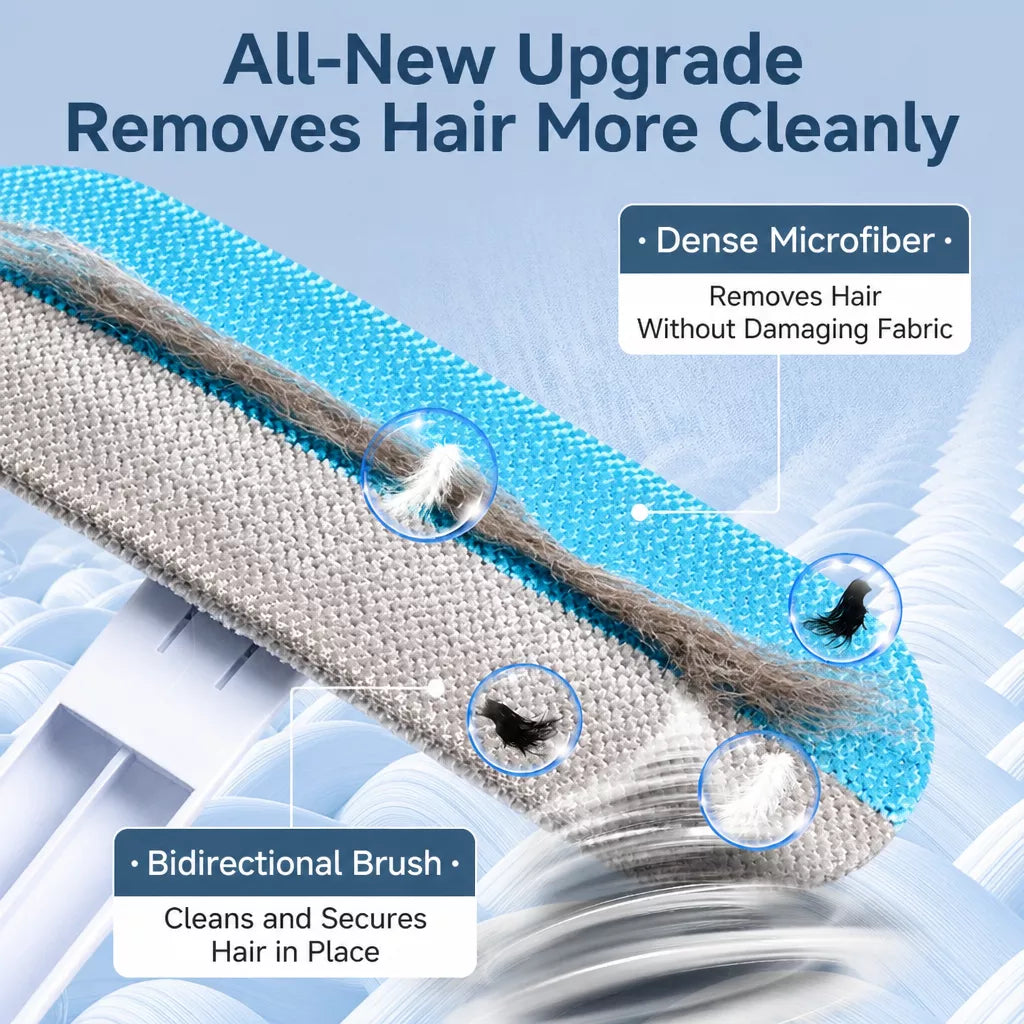 4-in-1 Pet Hair Remover Roller for Furniture and Carpets