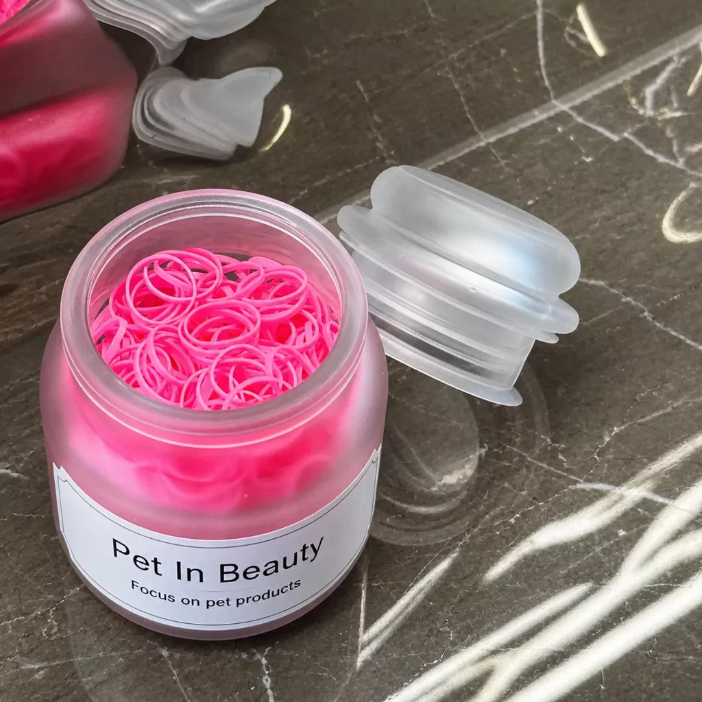 Pet Grooming Rubber Bands
