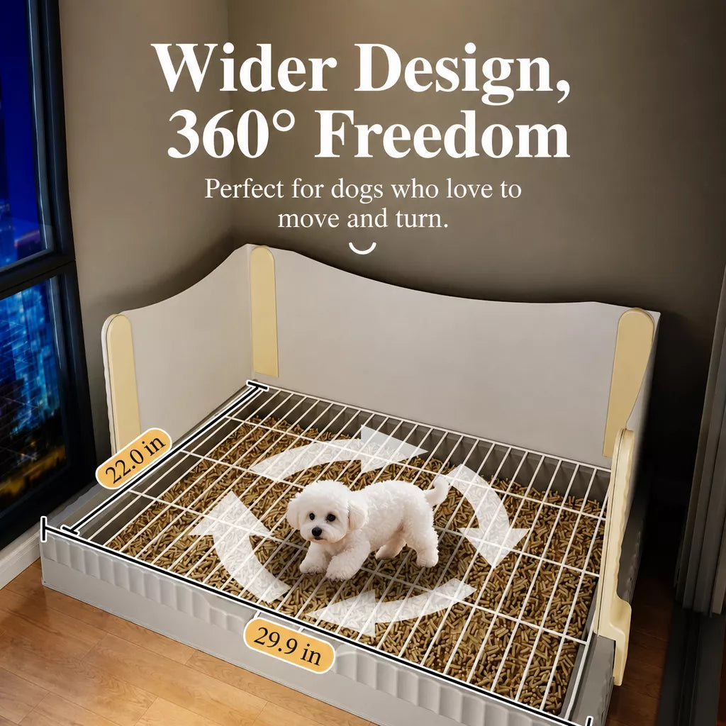 Plastic Dog Potty Tray for Home Potty Routines