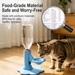 Adjustable Plastic Cat Water Dispenser