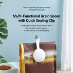 Pet Food Measuring Scoop with Bag Clip