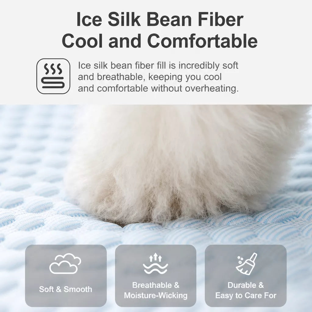 All-Season Removable-Washable Pet Bed Mat for Dogs and Cats