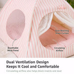 Indoor Cat & Dog Tent Bed with Removable, Washable Cushion