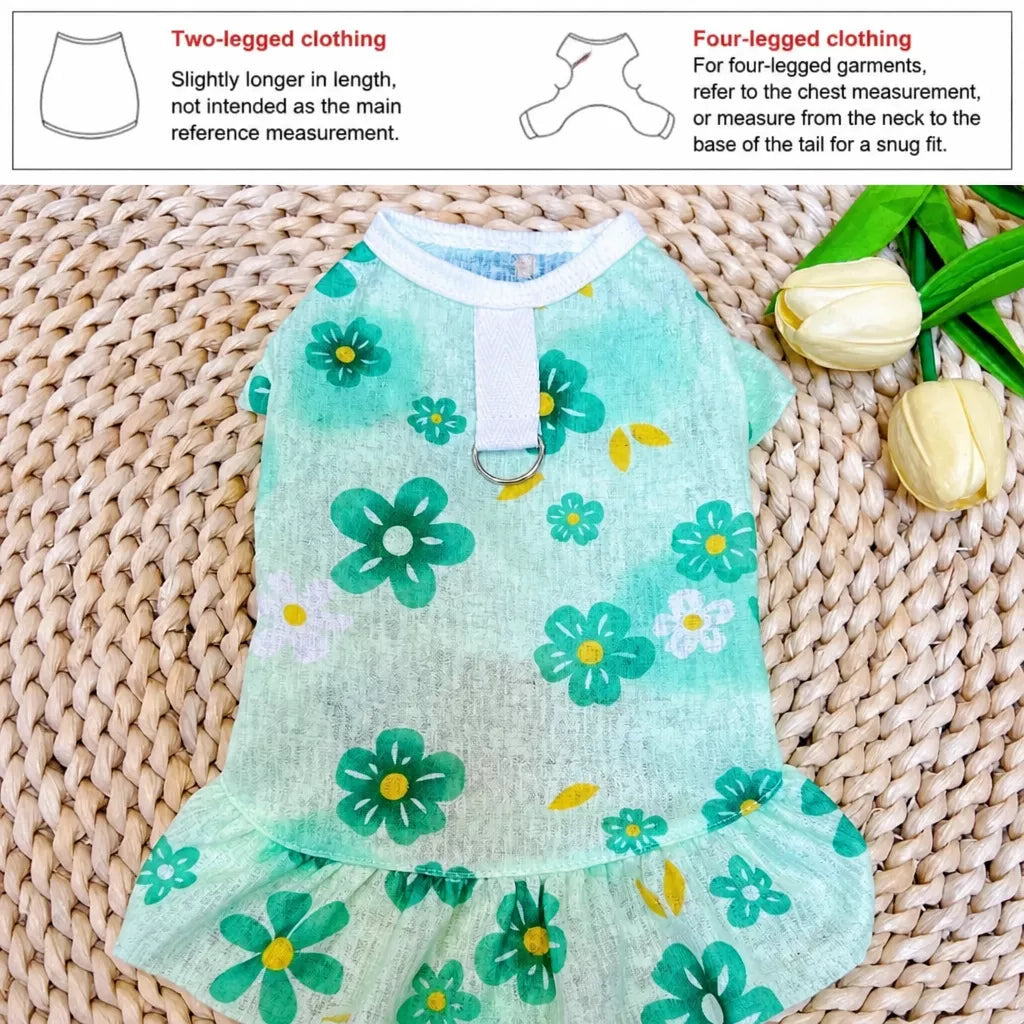 Mesh Pet Dress for Dogs and Cats