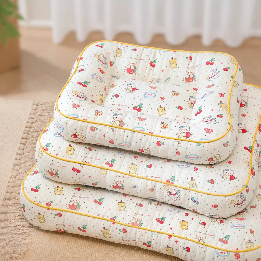 Washable Pet Bed Mat for Small Dogs and Cats