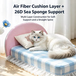 All-Season Pet Bed Mattress with Pillow