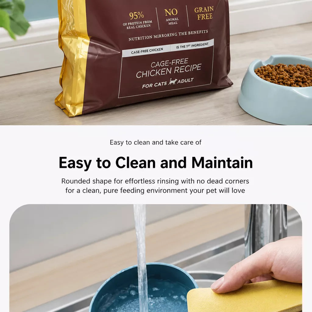 Pet Food Measuring Scoop with Bag Clip