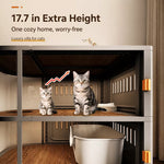 Indoor Multi-Level Cat Enclosure