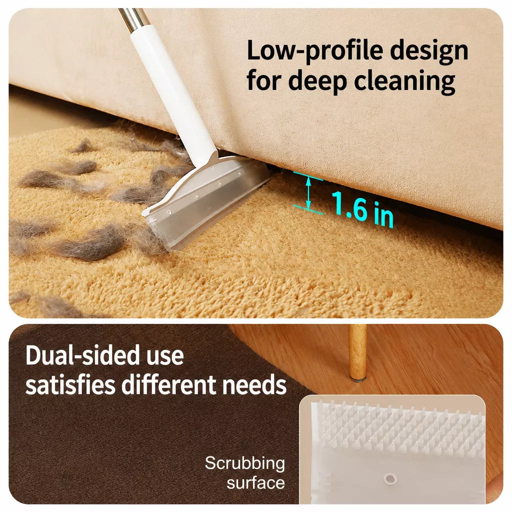 Pet Hair Removal Brush with Short or Long Handle