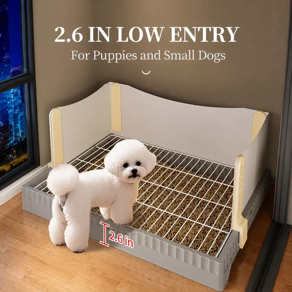 Plastic Dog Potty Tray for Home Potty Routines
